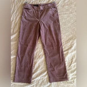 LORO PIANA Women’s Corduroy Trouser Pants Sz 46 US 6